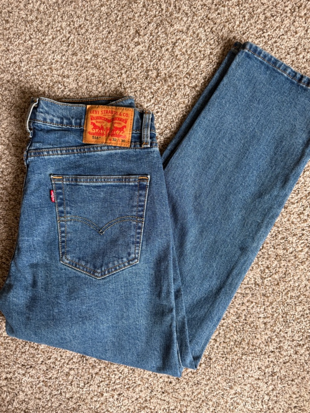 Levi's 514 Men’s Straight Jeans - 32x30 - Picture 2 of 5